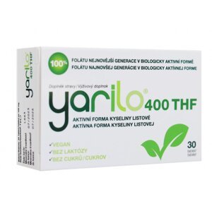 Axonia Yarilo 400 THF - aktívna forma kyseliny listovej, 30 tabliet