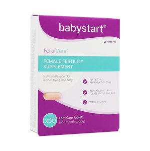 Babystart FertilCare vitamíny pre ženy s kyselinou listovou 30 tbl. 1 ks v balenie: 1x30 tabliet