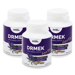 ADIEL Drmek FORTE s vitamínom E 90 kapslí 3 ks v balenie: 3x90 kapslí