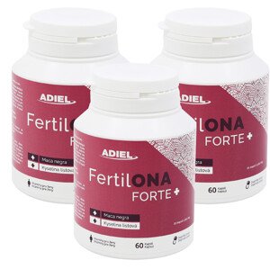 ADIEL FertilONA forte plus – vitamíny pre ženy 60 kapslí 3 ks v balenie: 3x60 kapslí