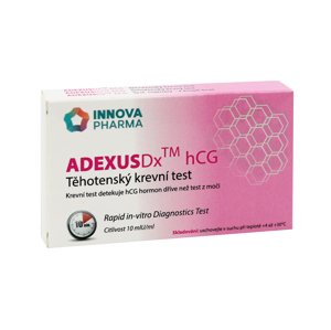 Innova Pharma ADEXUS hCG tehotenský krvný test