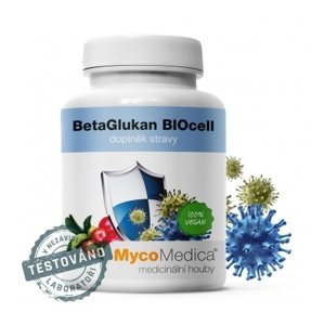 BetaGlukan BIOcell, 90 kps x 360 mg, MycoMedica
