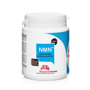 NMN, Nikotinamid-mononukelotid komplex, 90 kps, Superionherbs