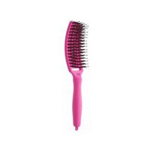 Olivia Garden Fingerbrush Neon Pink - Profesionální kartáč na vlasy