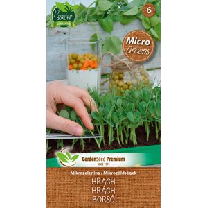 Garden Seed Mikrozelenina – Hrach 1ks
