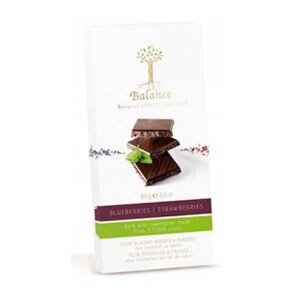 Balance  Čokoláda horká čučoriedka jahoda DIA 85g
