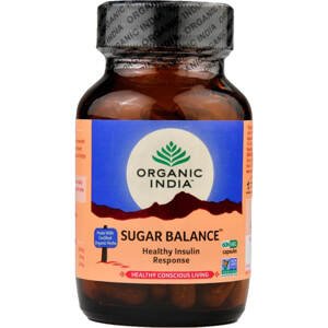 Organic India Sugar Balance – hyperglykémia, metabolizmus 60 kapsúl