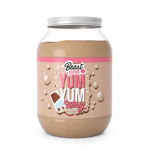 GymBeam  Yum Yum Whey - BeastPink Čokoláda lieskový oriešok 1kg