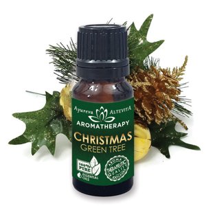 Altevita zmes esenciálnych olejov CHRISTMAS - Green Tree  (zelené vianoce) 10ml