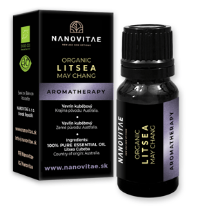 NANOVITAE LITSEA (MAY CHANG) esenciálny olej – ORGANIC quality 10ml