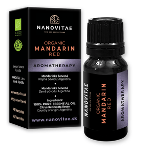 NANOVITAE MANDARINKA esenciálny olej – ORGANIC quality 10ml