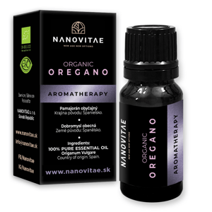NANOVITAE OREGANO esenciálny olej – ORGANIC quality 10ml