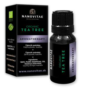 NANOVITAE TEA TREE esenciálny olej – ORGANIC quality 10ml