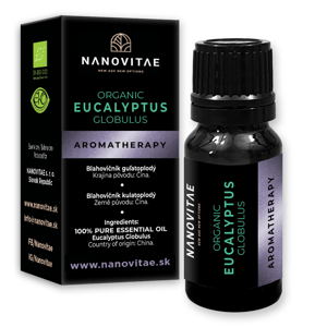 NANOVITAE Eukalyptus esenciálny olej – ORGANIC quality 10ml