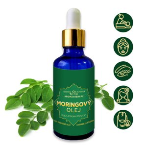 Altevita Moringový olej – Olej „stromu života“ 100% prírodný olej lisovaný za studena 50 ml
