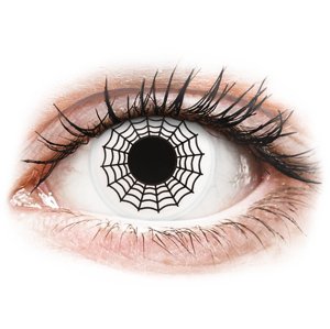 ColourVUE Crazy Lens - nedioptrické (2 šošovky) Spider