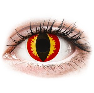 ColourVUE Crazy Lens - nedioptrické jednodenné (2 šošovky) Dragon Eyes