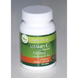 2x Vitamin C so šípkami 1000mg s predĺženým účinkom 30 tabliet