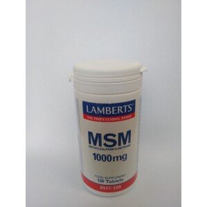 MSM tablety - metylsulfonylmetán