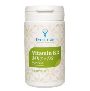 Vitamín K2 MK7 + D3 komplex - Evolution